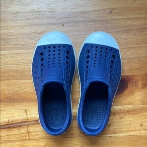 Navy Blue Kids Shoes